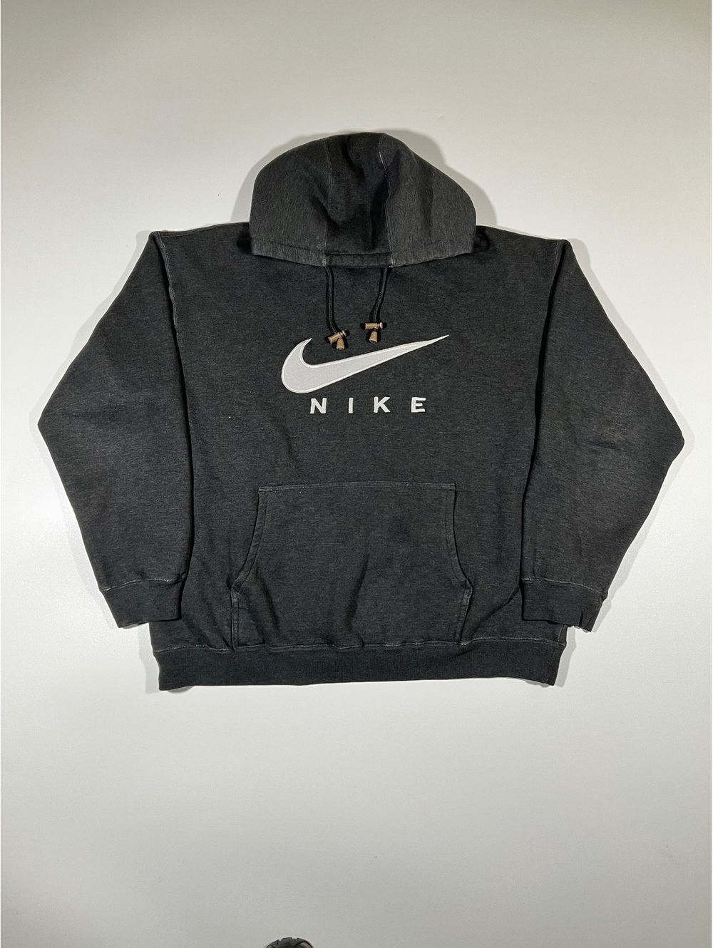 Nike Gray Pullover Hoodie Mens XL